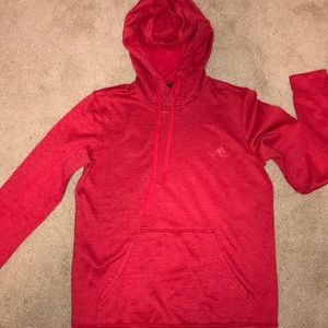 Adidas red climawarm hoodie
